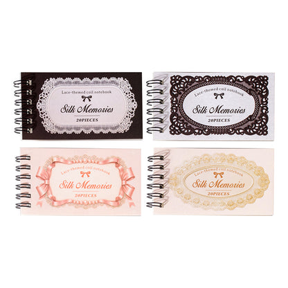 Silk Memory Series Sticker Book featuring book designs for journaling, scrapbooking and collage