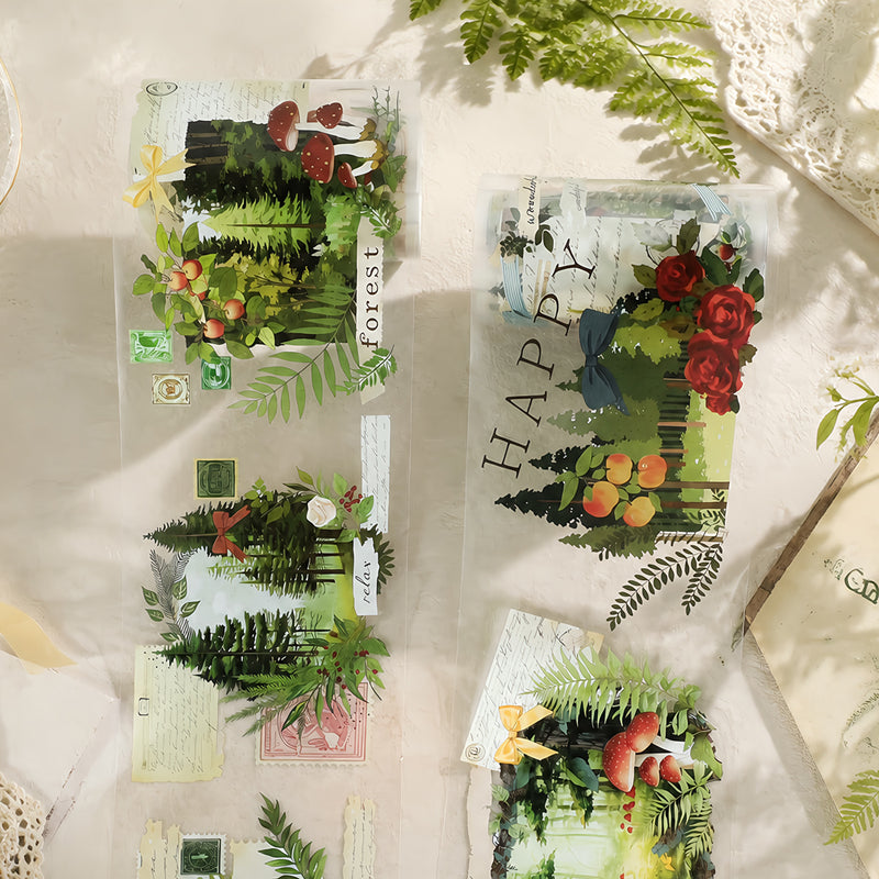 Forest Heart PET Tape