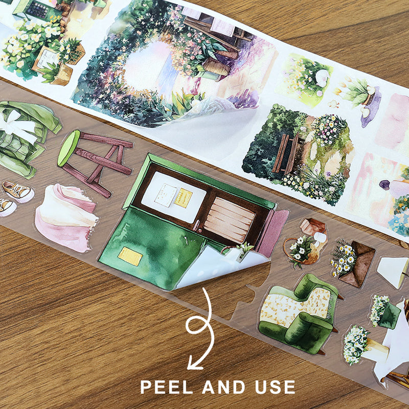 Everythings's Lucky Tape Set for journaling, scrapbooking and collage