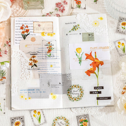 Floral notes Sticker