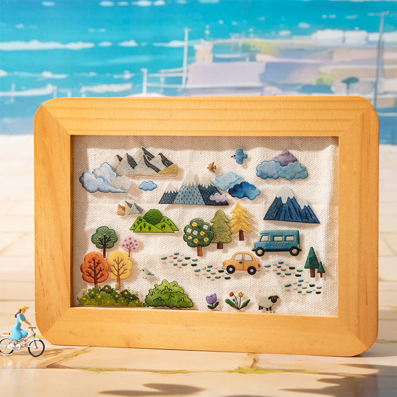 Journey of the Wind Series Die Cutting PET Tape featuring wind designs for journaling, scrapbooking and collage