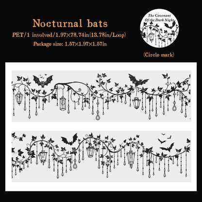 The Dark Night Pact Series Shell Light PET Tape