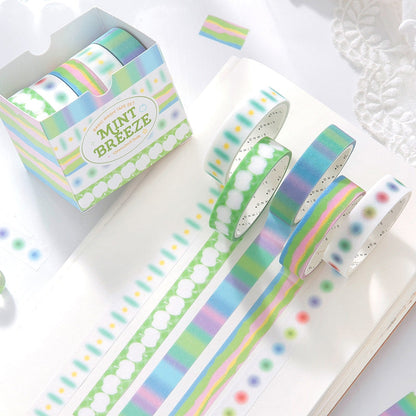 Sugar Frost Fantasy Series Washi Tape Set featuring fantasy designs for journaling, scrapbooking and collage
