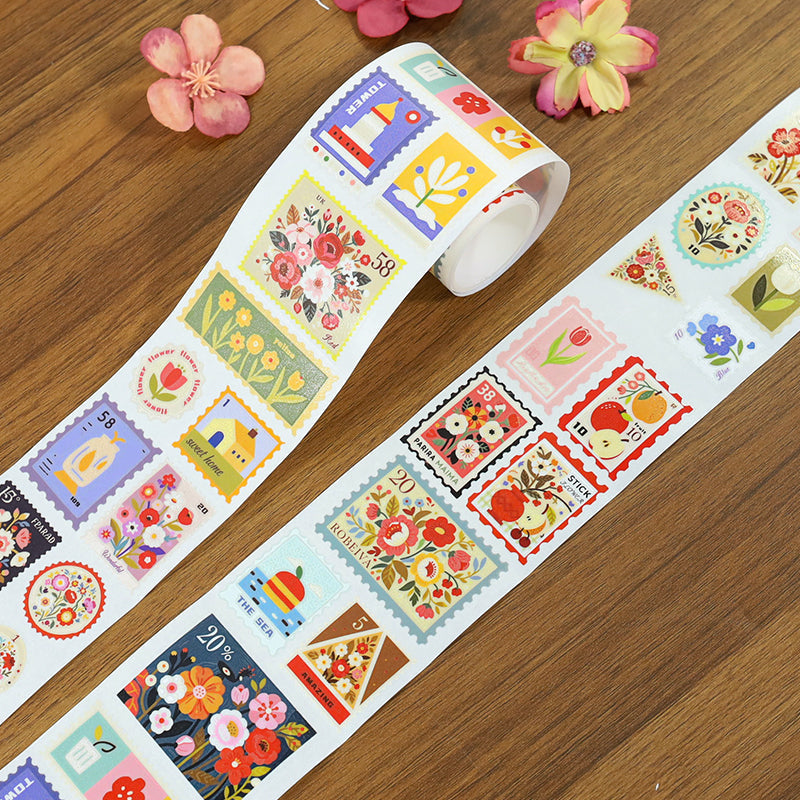 Spring Sounds Die Cutting Washi Tape featuring spring designs for journaling, scrapbooking and collage