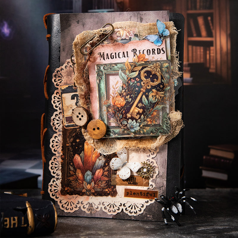 Magic Chronicles Series Sticker for journaling, scrapbooking and collage