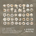 Flower Cutting Old Treasures Series Sticker