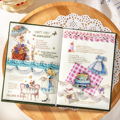 Cure Latte Series Die Cutting PET Tape for journaling, scrapbooking and collage