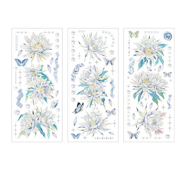 Butterfly love flowers Sticker