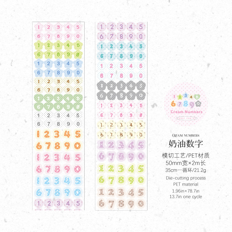 Bulk Character Series Die Cutting PET Tape