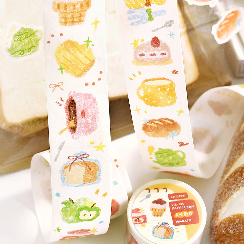 Wonderful Coloring Fun Series Die Cutting Washi Tape featuring color designs for journaling, scrapbooking and collage