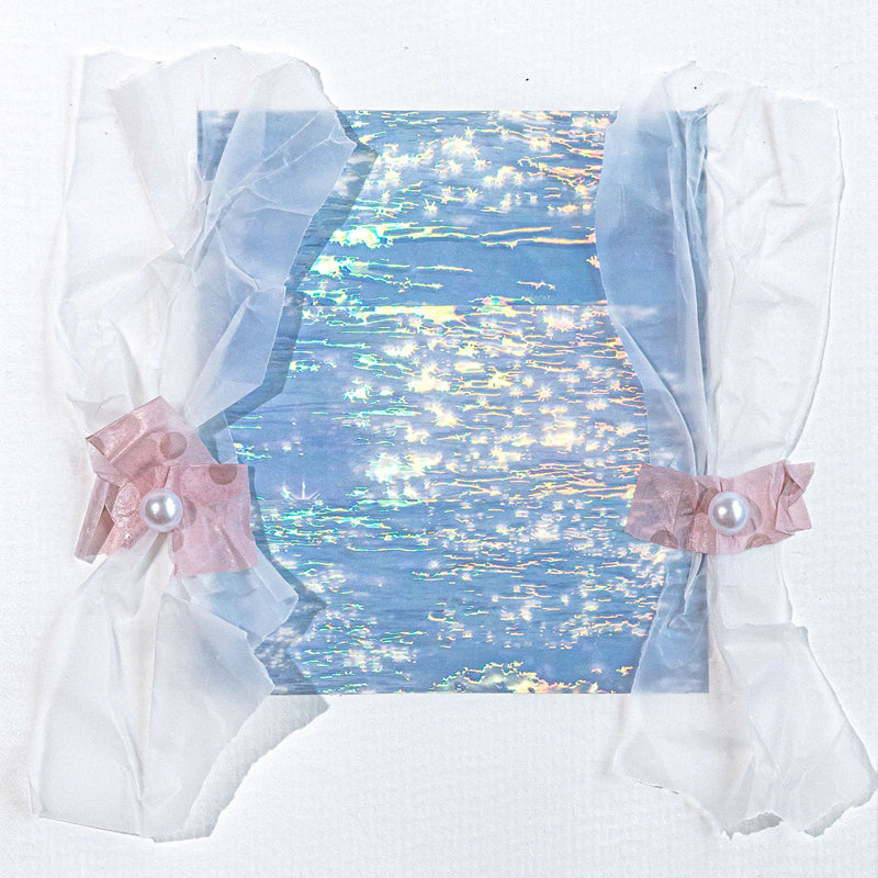 Water Ripple Halo Series Rainbow Light PET Tape