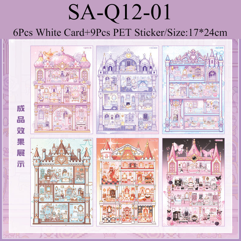 Fairy Tales World 3D Sticker Book