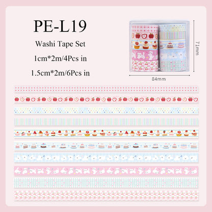 Half Sugar Weekend Series Washi Tape Set