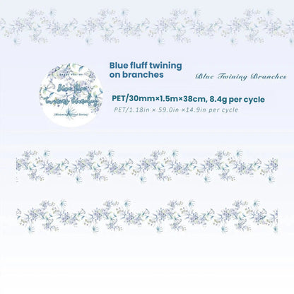 Floral Spread Series PET Tape