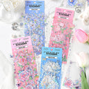 Butterfly love flowers Sticker