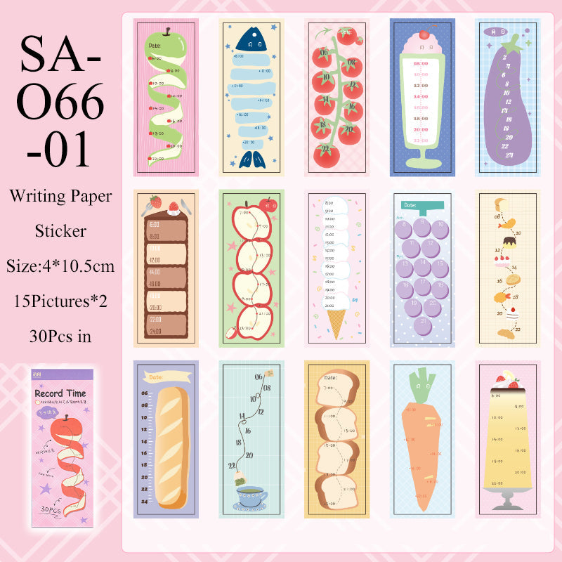 Daily Notes Series Sticker Book