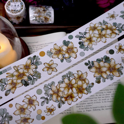 Shan Hai Flower Die-Cutting Washi Tape - Sample 100cm