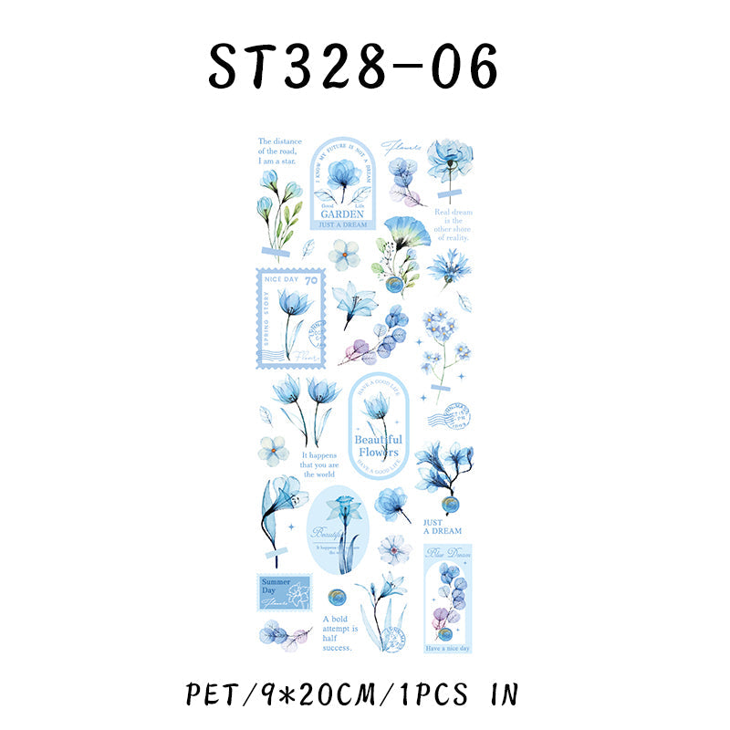 Mountain floral Sticker