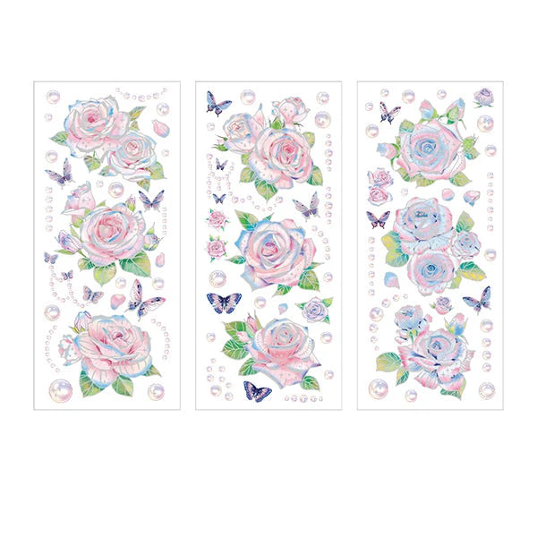 Butterfly love flowers Sticker