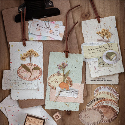 Tear-Edge Material Paper