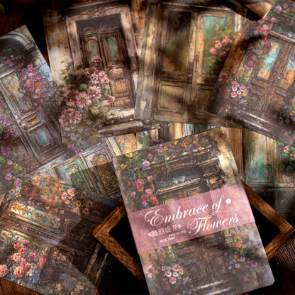 Embrace Of Flowers Material Paper