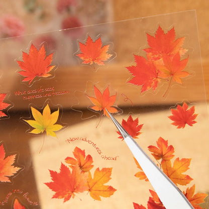 Specimen Flower PET Sticker Book