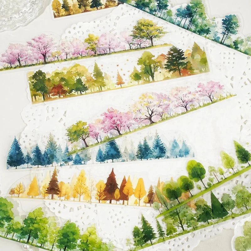 Four Seasons Botanical Sticker Set