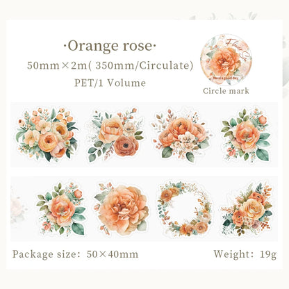 Plant Flower Sea PET Tape