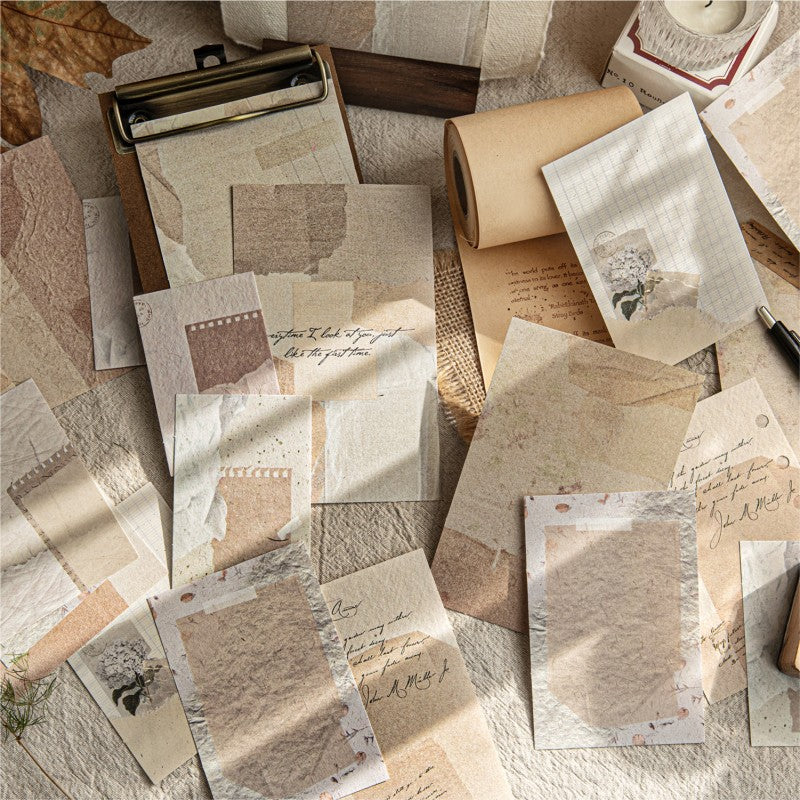 Time Between The Pages Material Paper 30Pcs Material Paper