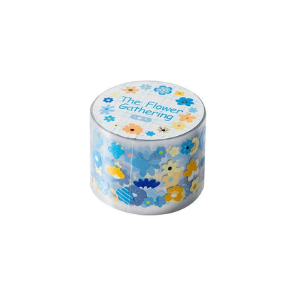 Flower Gathering Die-Cut Decorative Tape