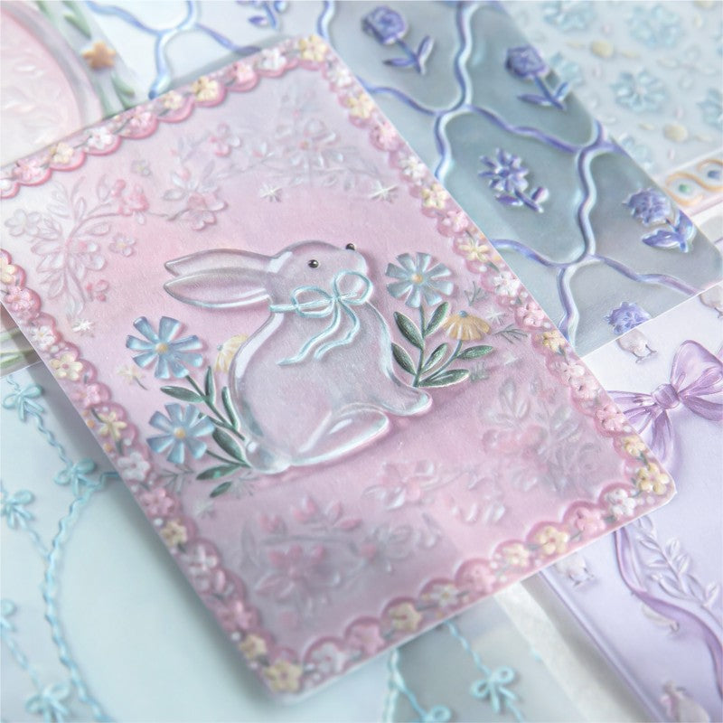 Soft Glass Garden Material Paper