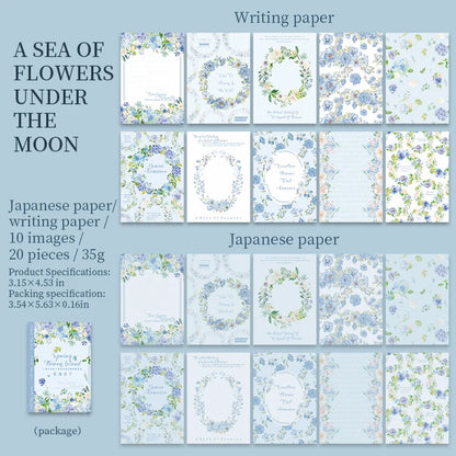 Spring Flower Island Sticker Book