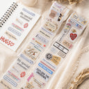 Quotes Pages Fog PET Tape