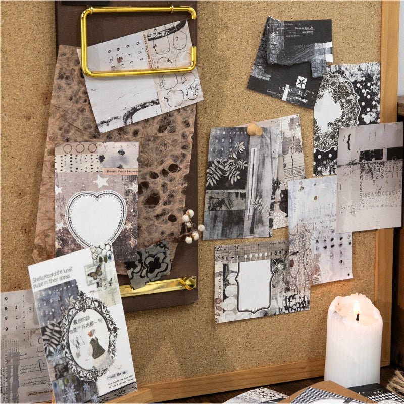 The Same Corner Series Note Paper + Tape for journaling, scrapbooking and collage