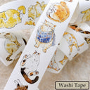 3cm*200cm Cute Cat Die Cutting Washi/PET/Fog PET Tape