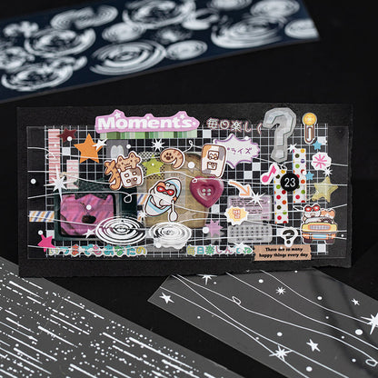 Edge of Dreams Series PET Tape featuring dream designs for journaling, scrapbooking and collage
