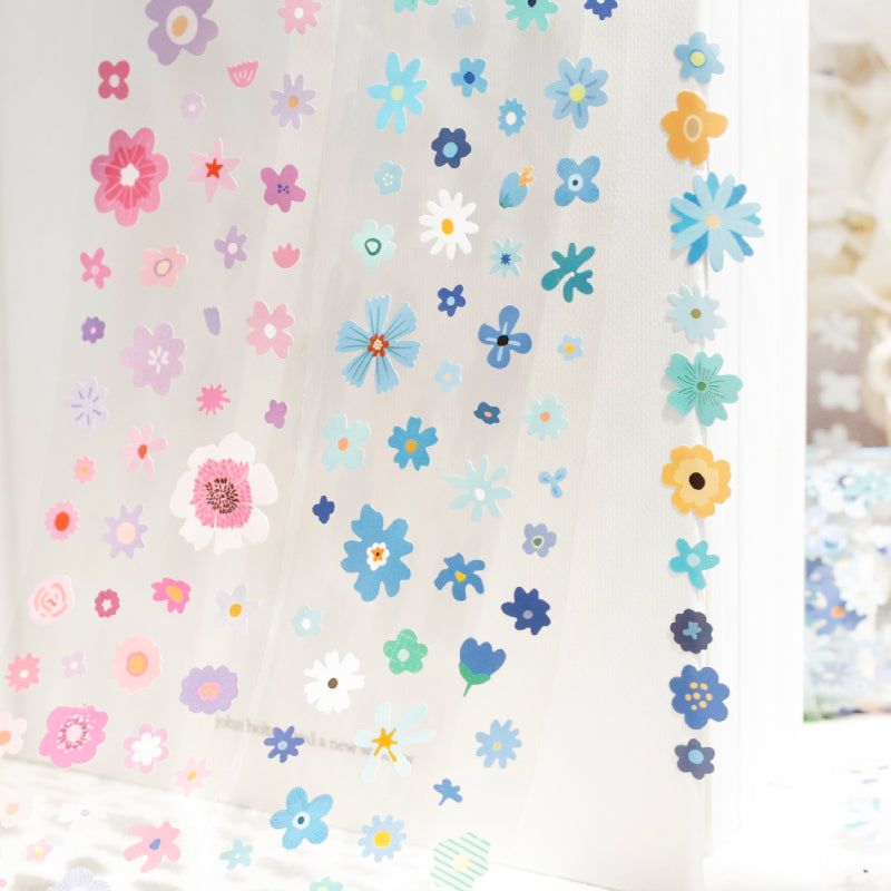 Little Flower Story Series Die Cutting Synthetic Paper Tape