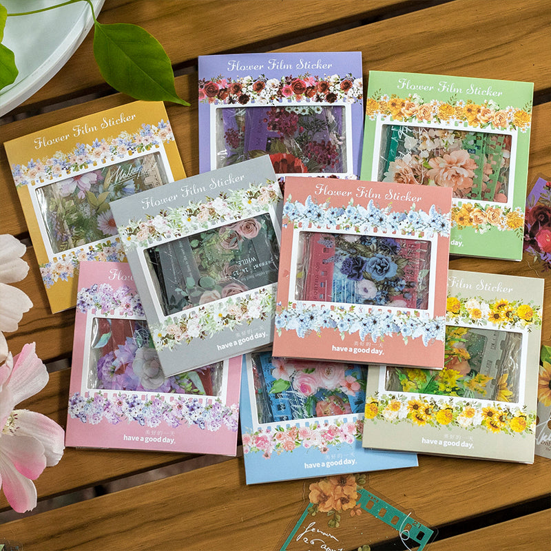 Flower film Sticker