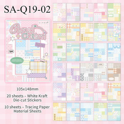 Cotton Notebook Series Sticker Book