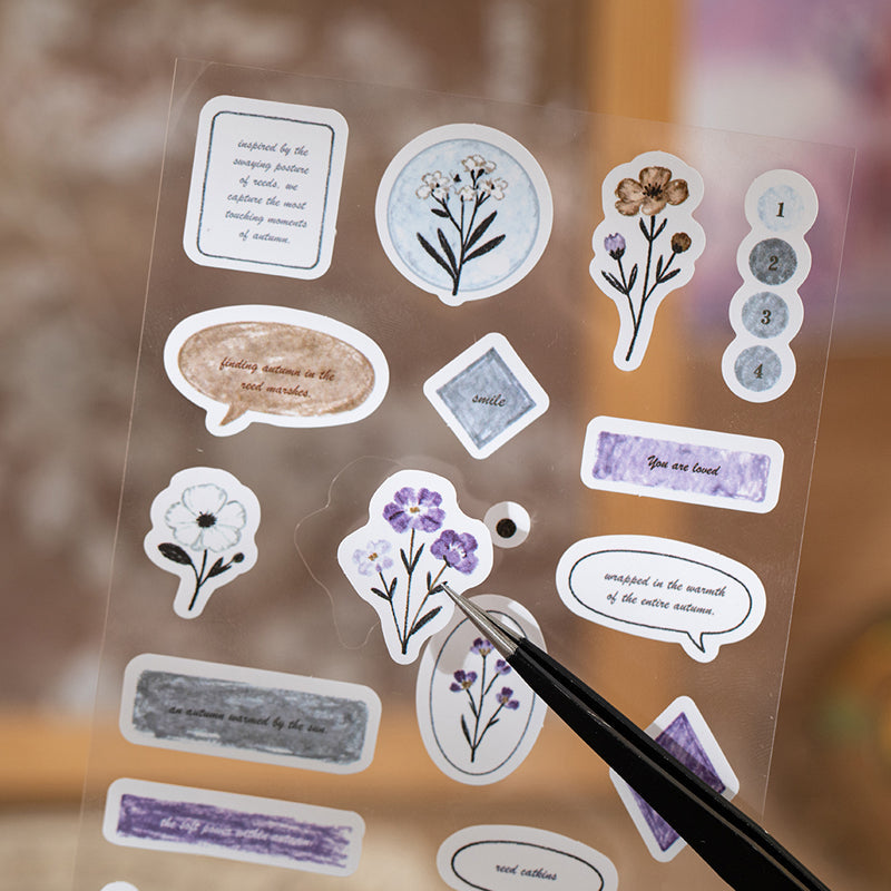 Morning Salt Leaf Language Sticker