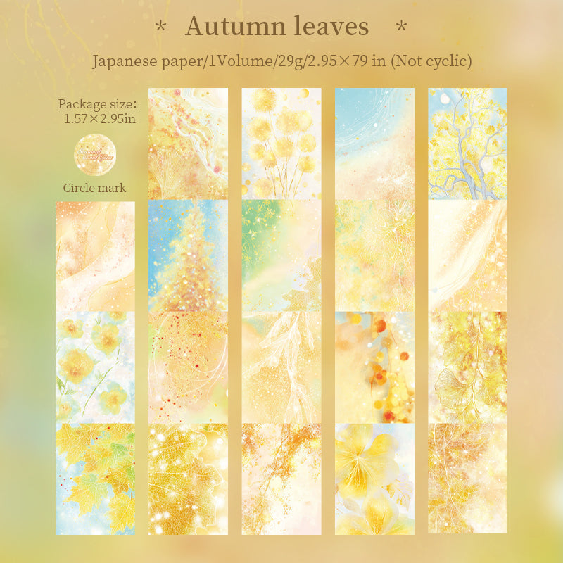 Seasonal Cloud Glow Series Washi Tape