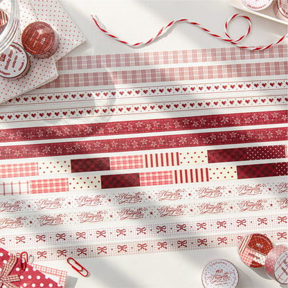 The Scarlet Prologue series Washi/Flash PET Tape for journaling, scrapbooking and collage