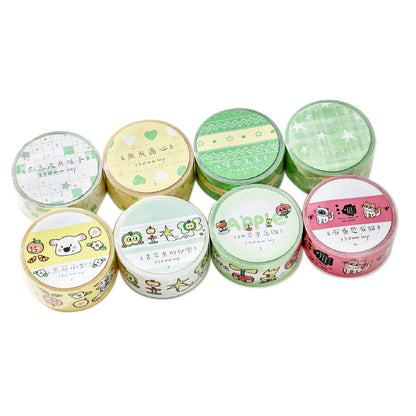 Penny Amusement Park Series Flash Sand Synthetic Paper Tape for journaling, scrapbooking and collage