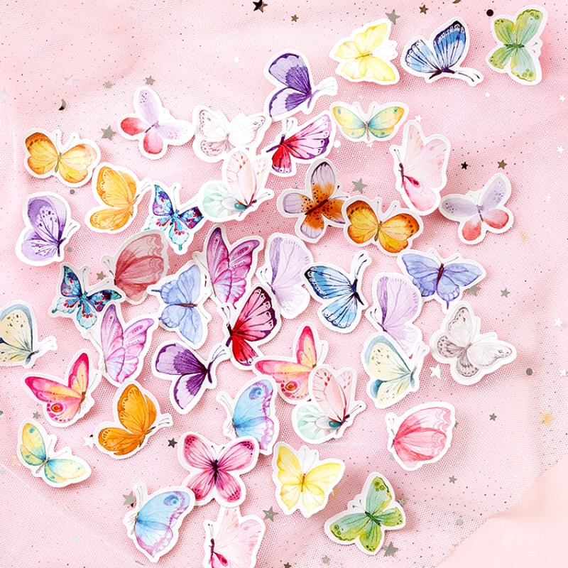 Butterfly Garden Sticker