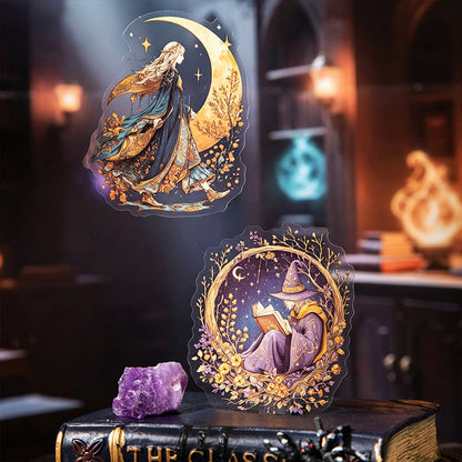 Magic Chronicles Series Sticker for journaling, scrapbooking and collage
