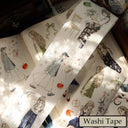 Whole Roll 6cm*5m Story of the Flower Girl Die Cutting Washi/PET Tape