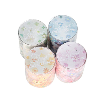 Little Flower Story Series Die Cutting Synthetic Paper Tape