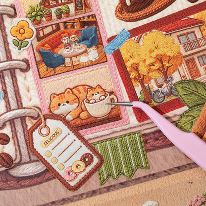 Wondrous Journey Series 3D Sticker for journaling, scrapbooking and collage