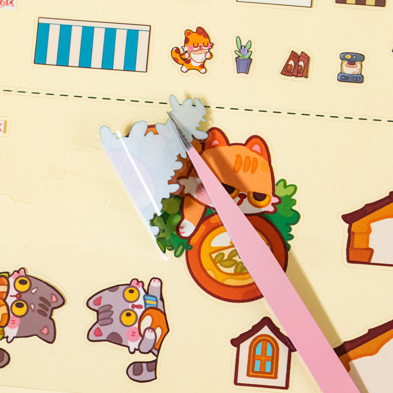 Secret Realm Series 3D Sticker featuring secret designs for journaling, scrapbooking and collage