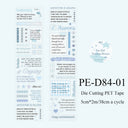 Frosty Love Series Die Cutting PET Tape